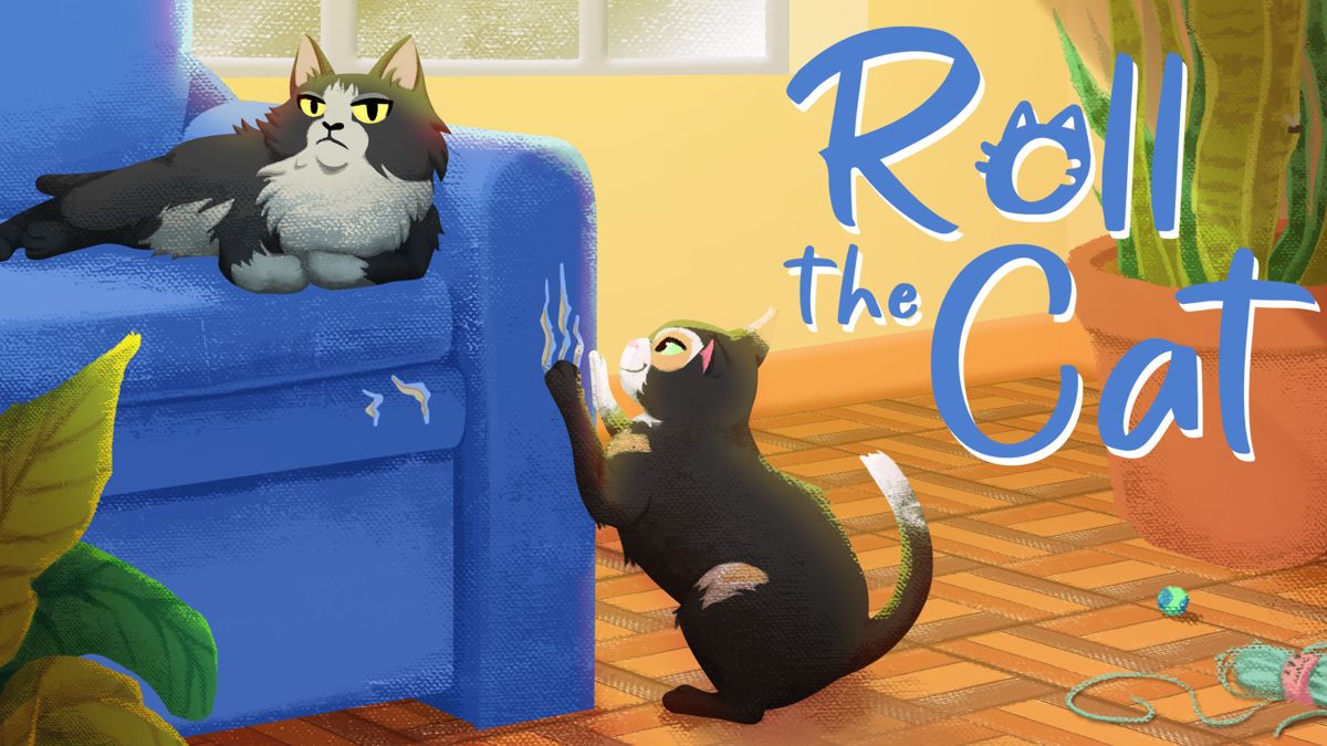 Front Cover for Roll The Cat (Nintendo Switch) (download release)