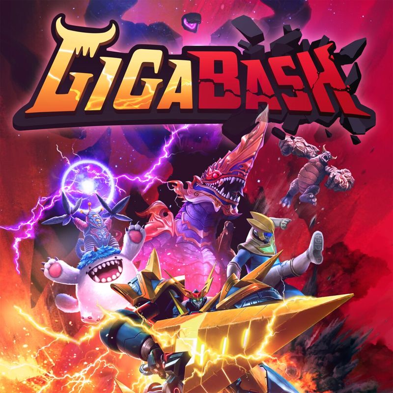 Front Cover for GigaBash (PlayStation 4 and PlayStation 5) (download release)