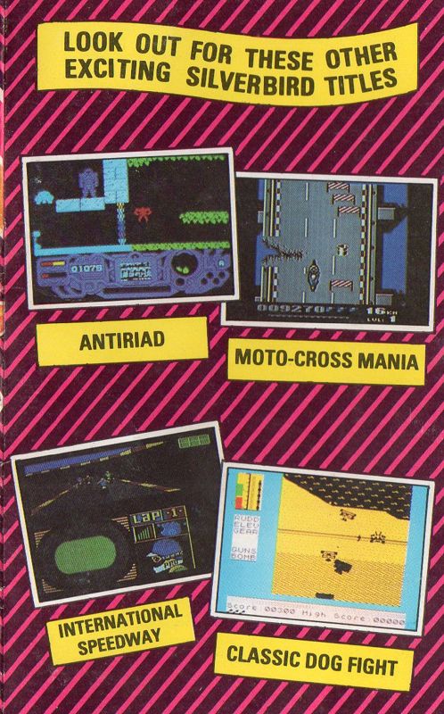 Inside Cover for Turbo Boat Simulator (Amstrad CPC)