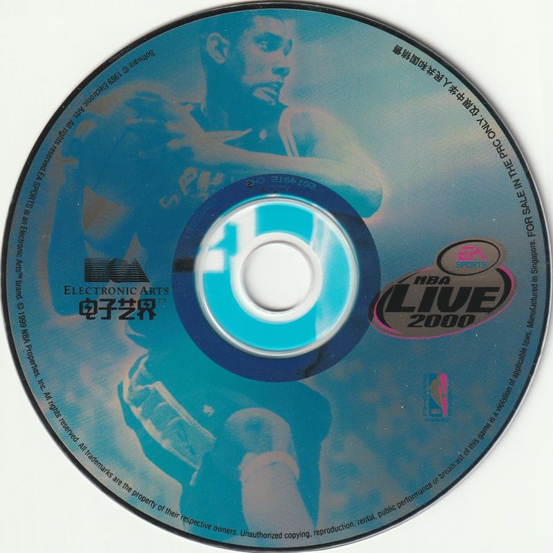 Media for NBA Live 2000 (Windows)