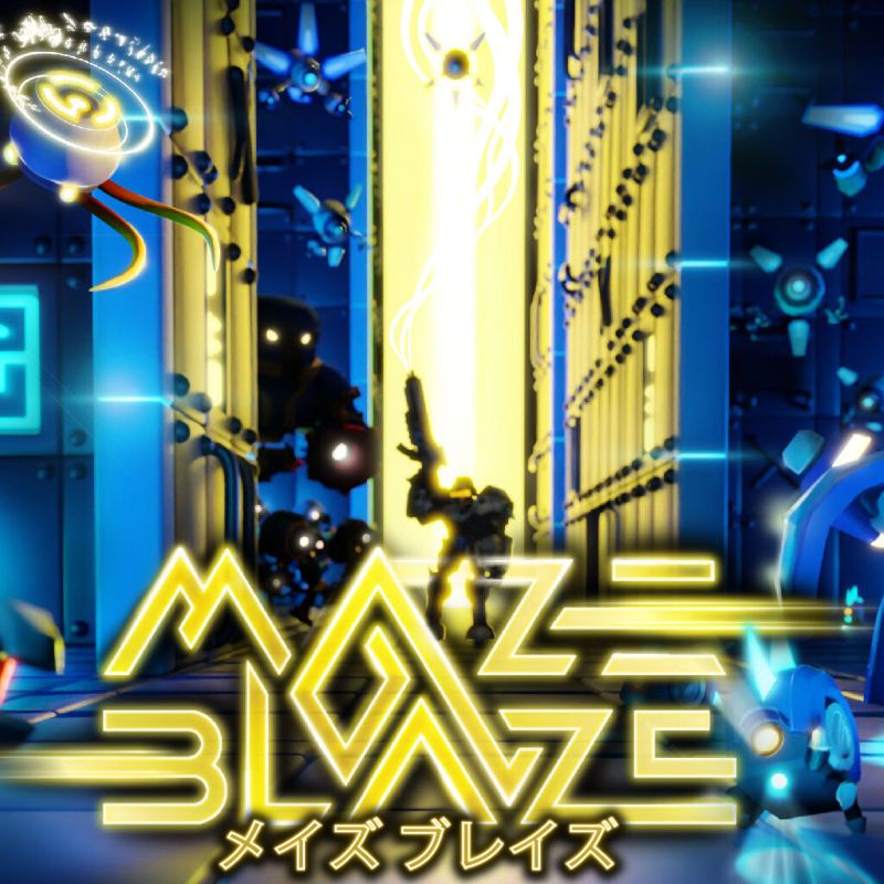 Front Cover for Maze Blaze (Nintendo Switch) (download release)