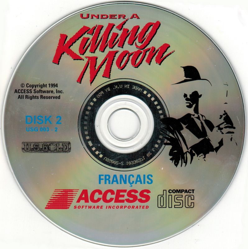 Media for Under a Killing Moon (DOS): Disc 2