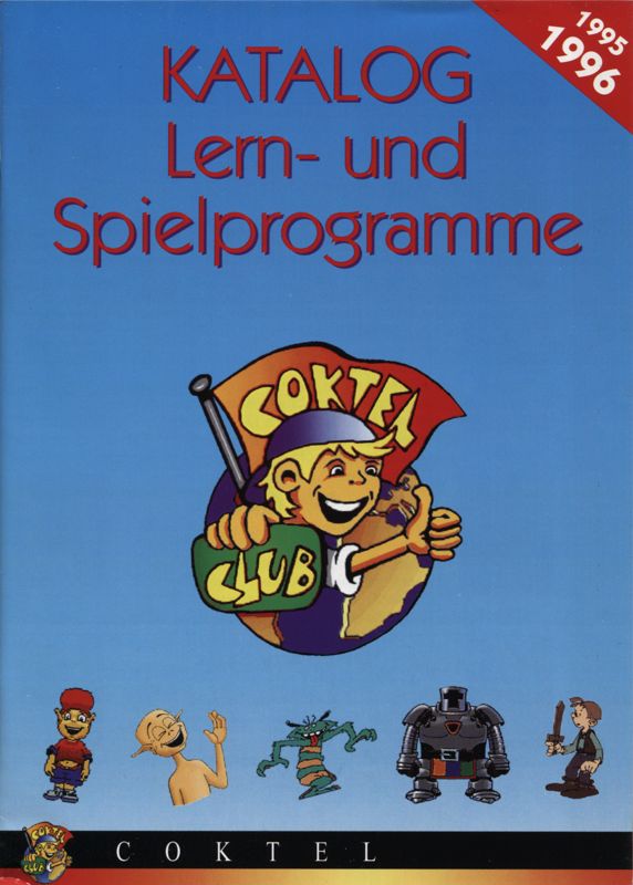 Advertisement for Playtoons 2: The Case of the Counterfeit Collaborator (Macintosh and Windows 3.x): Coktel Product Catalogue - Front