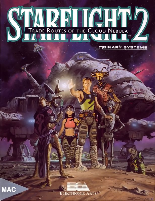 Front Cover for Starflight 2: Trade Routes of the Cloud Nebula (Macintosh)