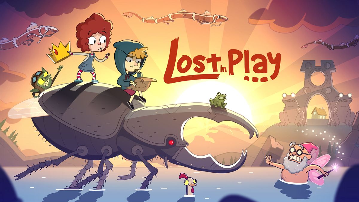 Front Cover for Lost in Play (Nintendo Switch) (download release)