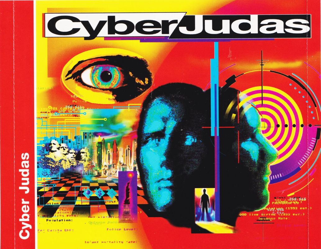 Inside Cover for CyberJudas (DOS): Full