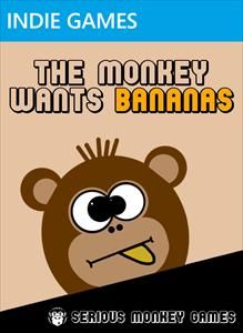 Front Cover for The Monkey Wants Bananas (Xbox 360) (XNA Indie Games release)
