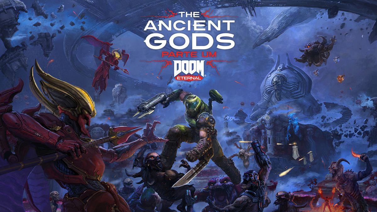 Front Cover for Doom Eternal: The Ancient Gods - Part One (Nintendo Switch) (download release)
