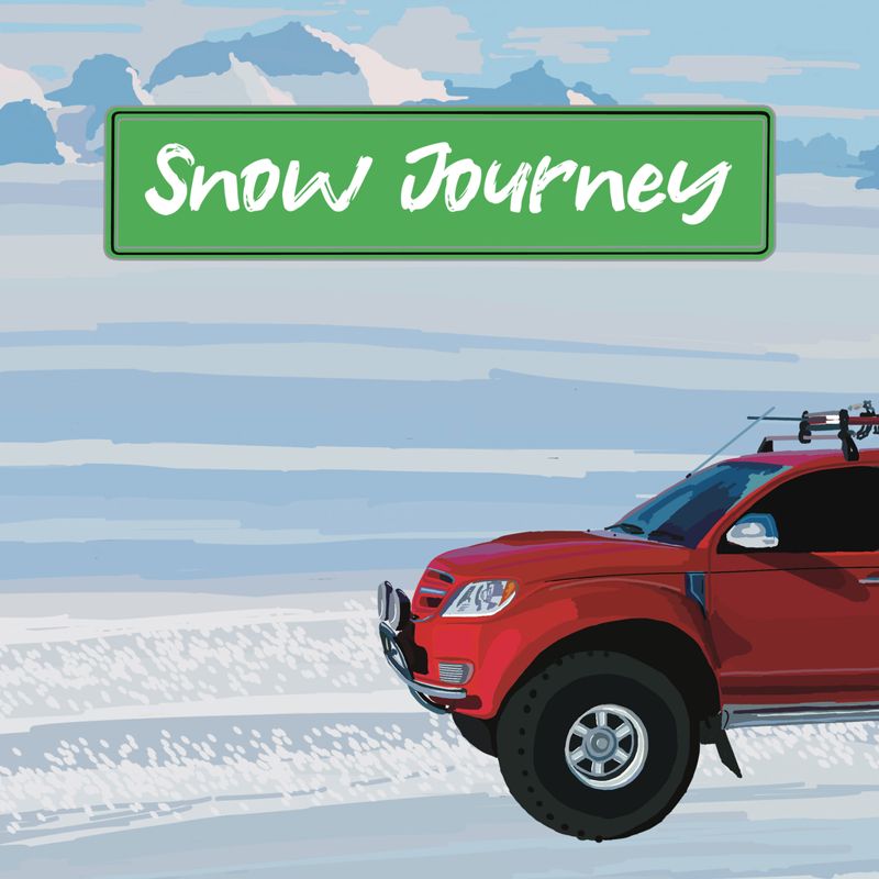 Front Cover for Snow Journey (PlayStation 4 and PlayStation 5) (download release)