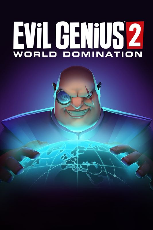 Front Cover for Evil Genius 2: World Domination (Windows Apps and Xbox One and Xbox Series) (download release)