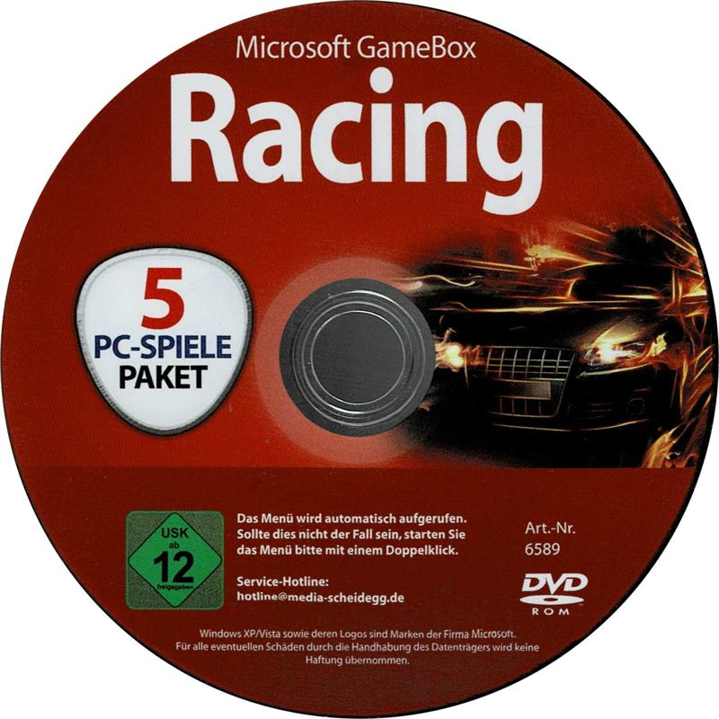 Media for Microsoft GameBox: Racing (Windows)
