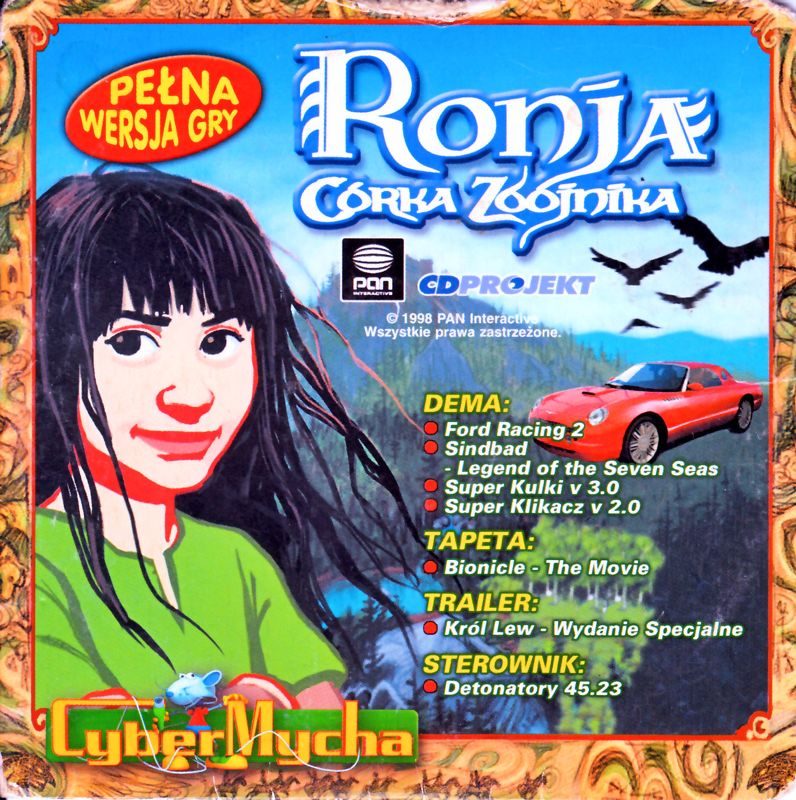 Front Cover for Ronja Rövardotter (Windows) (CyberMycha November 2003)
