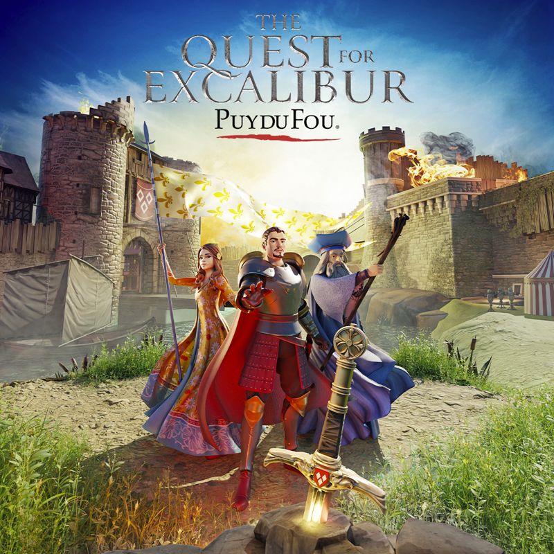 Front Cover for The Quest for Excalibur: Puy du Fou (Nintendo Switch) (download release)