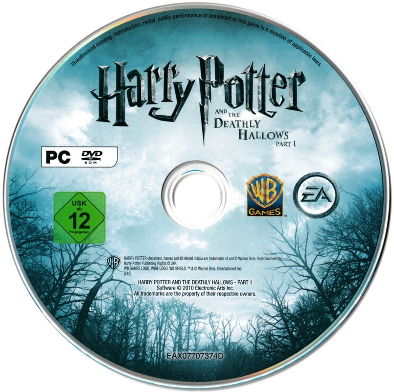 Media for Harry Potter and the Deathly Hallows: Part 1 (Windows)