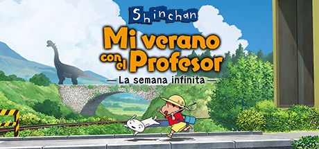 Front Cover for Shin chan: Me and the Professor on Summer Vacation - The Endless Seven-Day Journey (Windows) (Steam release): Spanish version