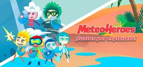 Front Cover for MeteoHeroes: Saving Planet Earth! (Windows) (Steam release): Spanish version