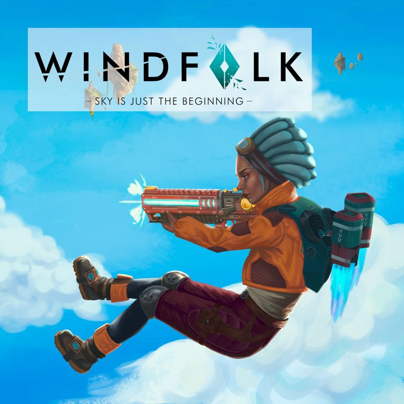 Front Cover for Windfolk: Sky is Just the Beginning (PlayStation 4) (download release)