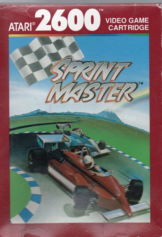 Front Cover for Sprint Master (Atari 2600)