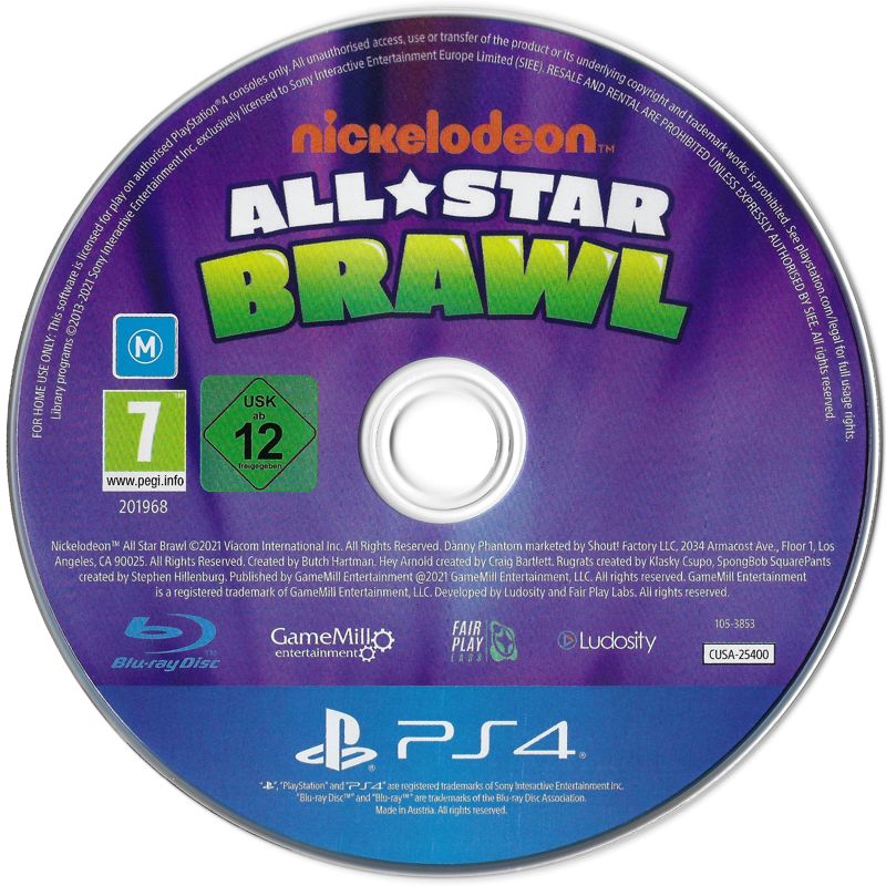 Nickelodeon All-Star Brawl cover or packaging material - MobyGames