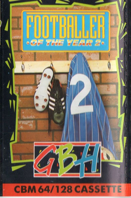 Front Cover for Footballer of the Year 2 (Commodore 64) (GBH budget release)