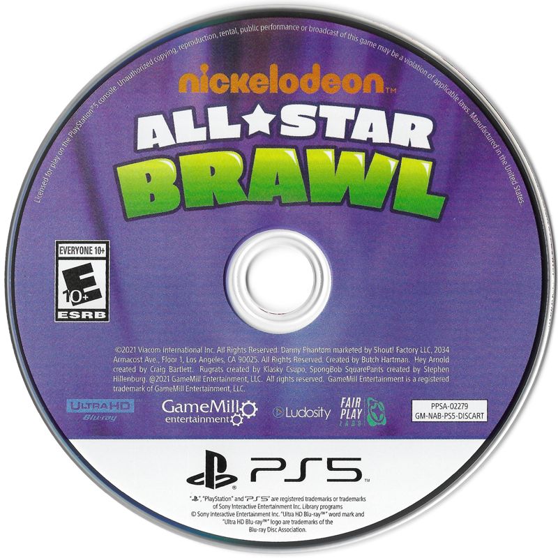 Media for Nickelodeon All-Star Brawl (PlayStation 5)