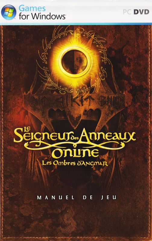 Manual for The Lord of the Rings Online: Shadows of Angmar (Windows): Front (128-page)