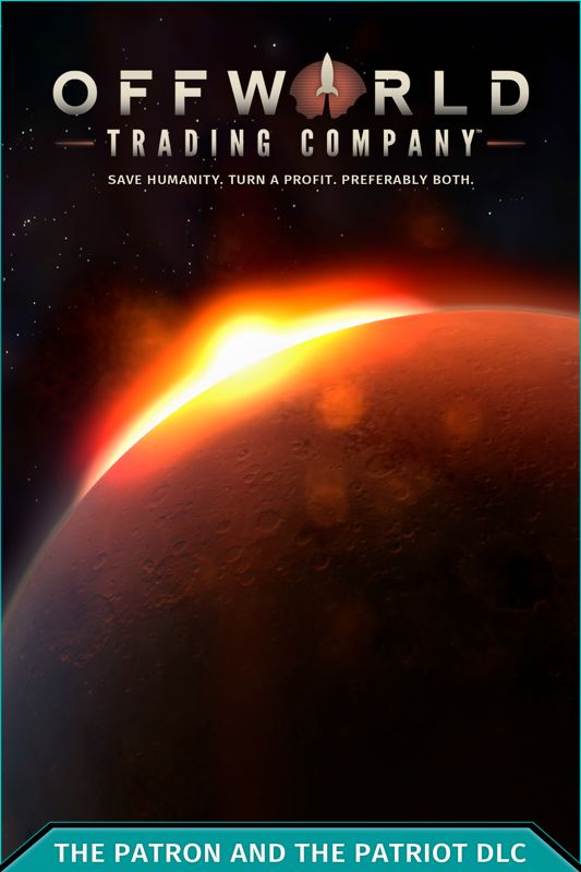 Front Cover for Offworld Trading Company: The Patron and the Patriot (Windows Apps)