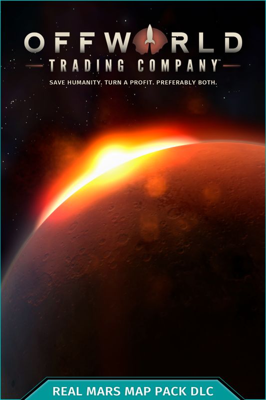 Front Cover for Offworld Trading Company: Real Mars Map Pack (Windows Apps)