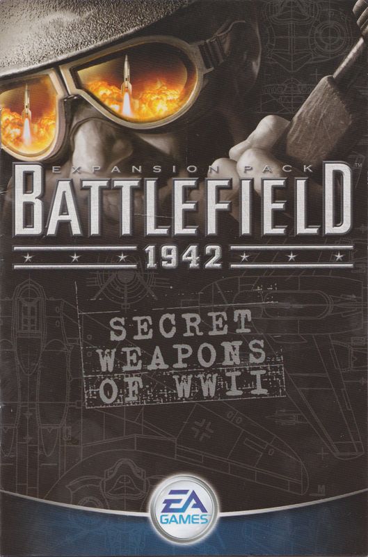 Manual for Battlefield 1942: Secret Weapons of WWII (Windows): Front