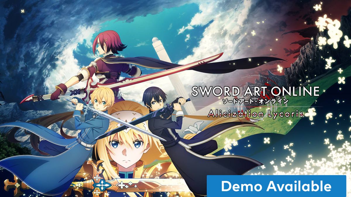 Front Cover for Sword Art Online: Alicization Lycoris (Nintendo Switch) (download release): 2nd version