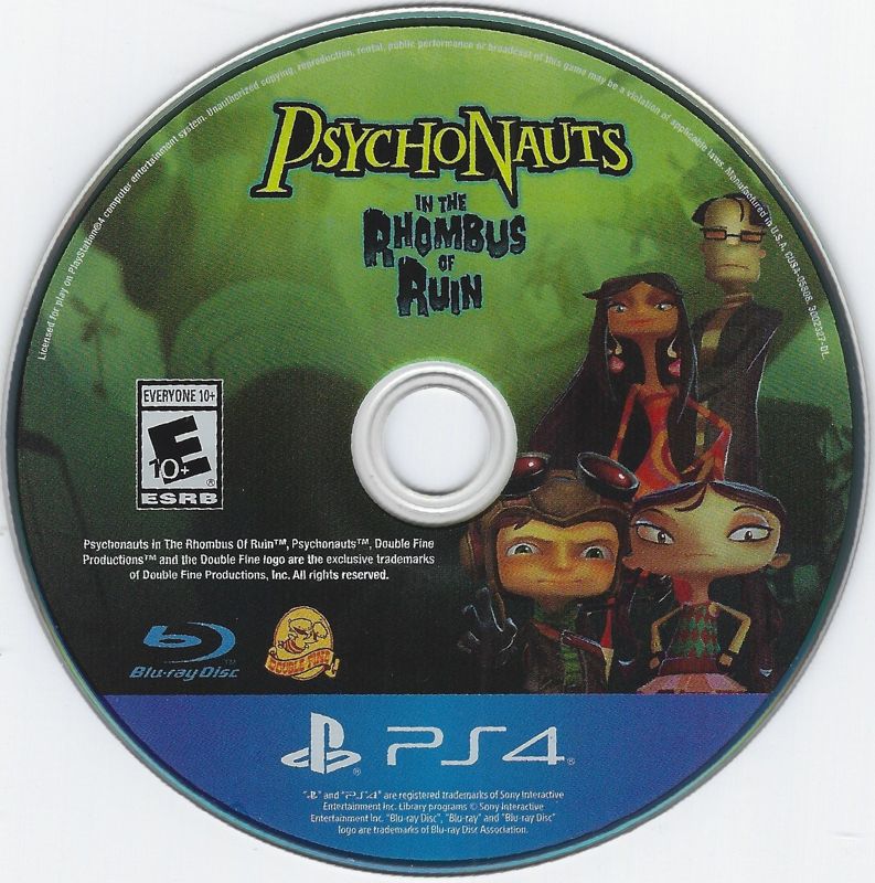 Media for Psychonauts in the Rhombus of Ruin (PlayStation 4)
