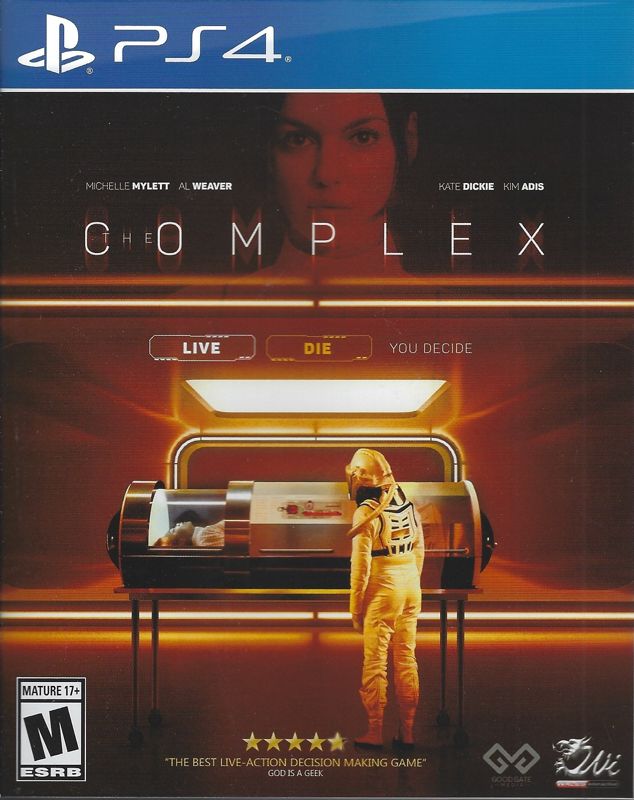 Front Cover for The Complex (PlayStation 4) (Limited Run Games release)