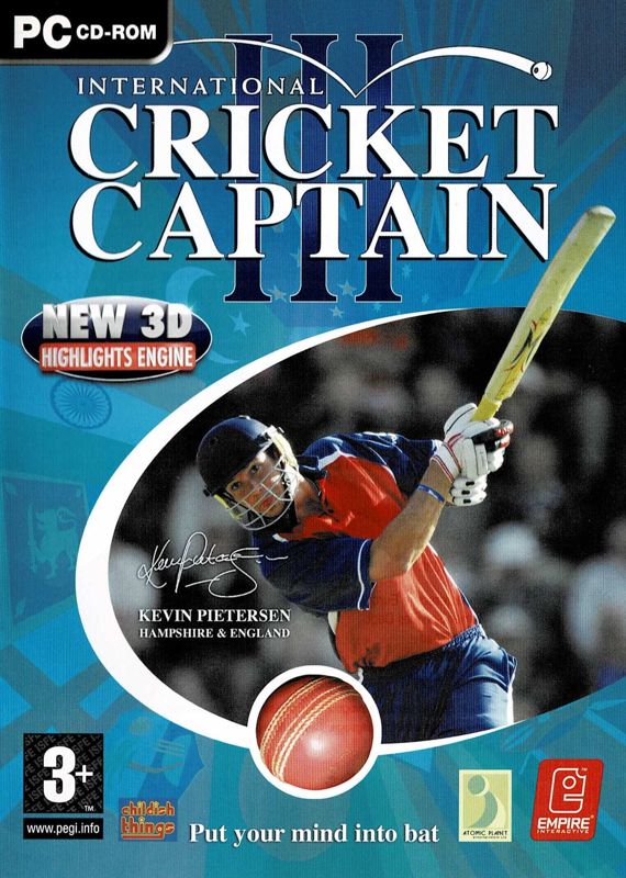 Front Cover for International Cricket Captain III (Windows)