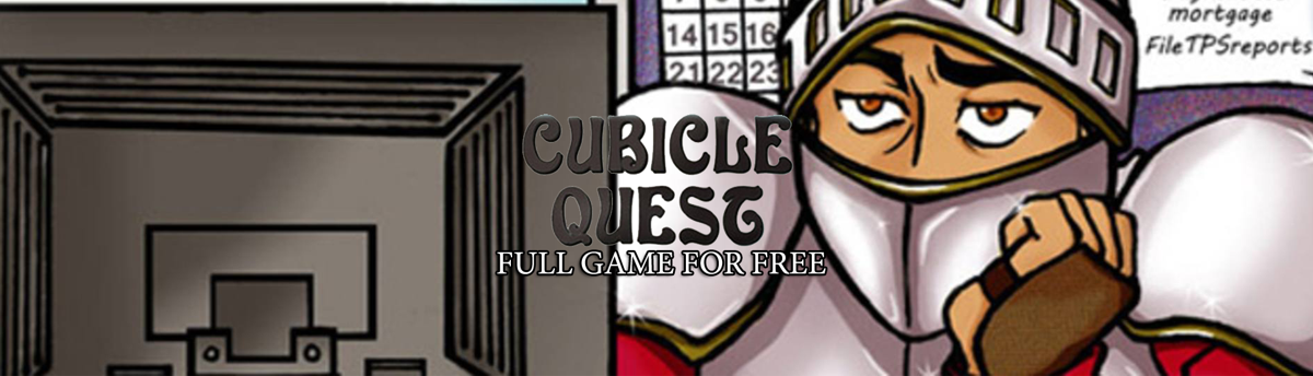 Front Cover for Cubicle Quest (Windows) (IndieGala galaFreebies release)
