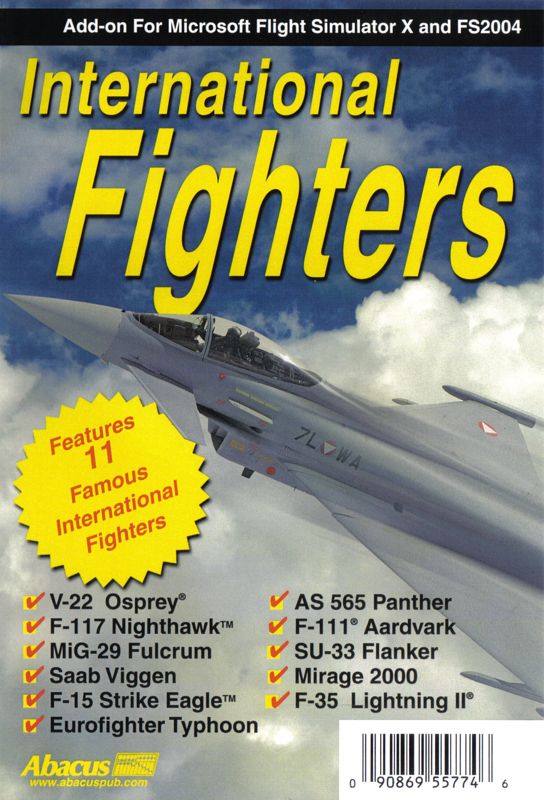 Front Cover for International Fighters (Windows)