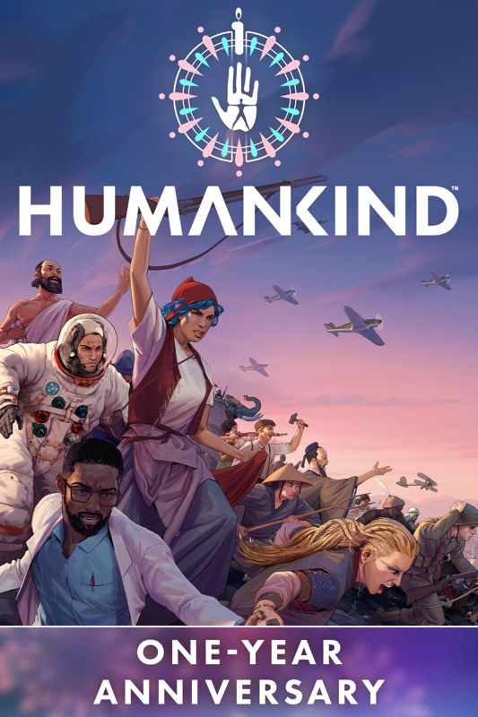 Front Cover for Humankind (Windows Apps) (download release): One-Year Anniversary version