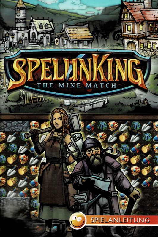 Manual for SpelunKing: The Mine Match (Windows) (Play + Smile release): Front