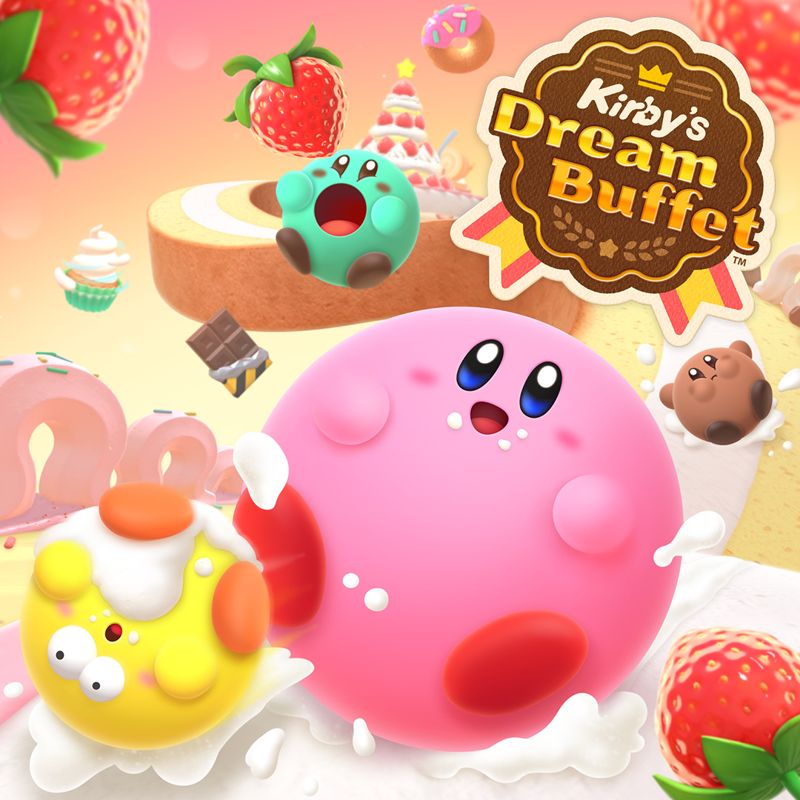 Front Cover for Kirby's Dream Buffet (Nintendo Switch) (download release)