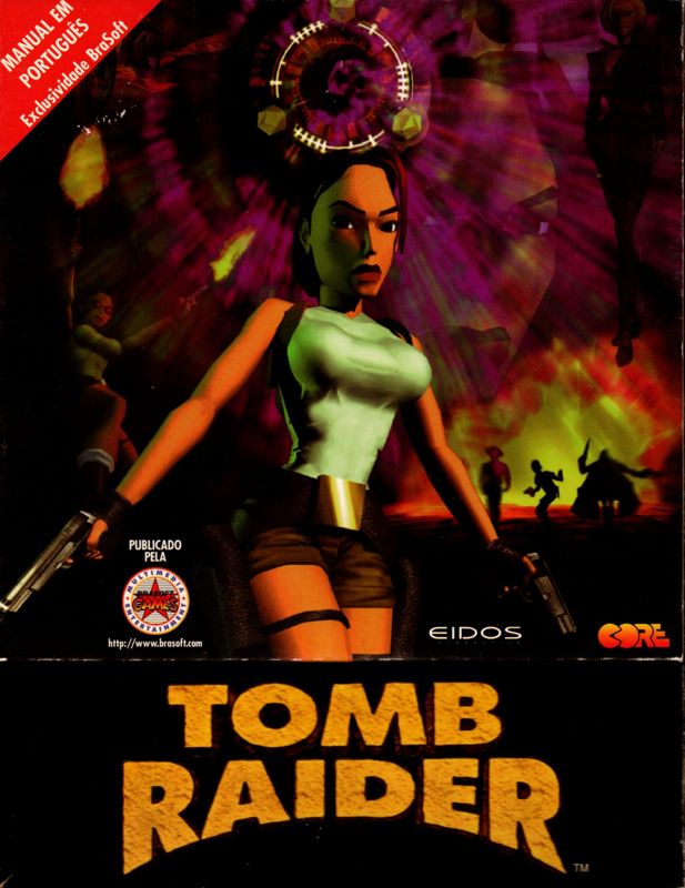 Front Cover for Tomb Raider (DOS)