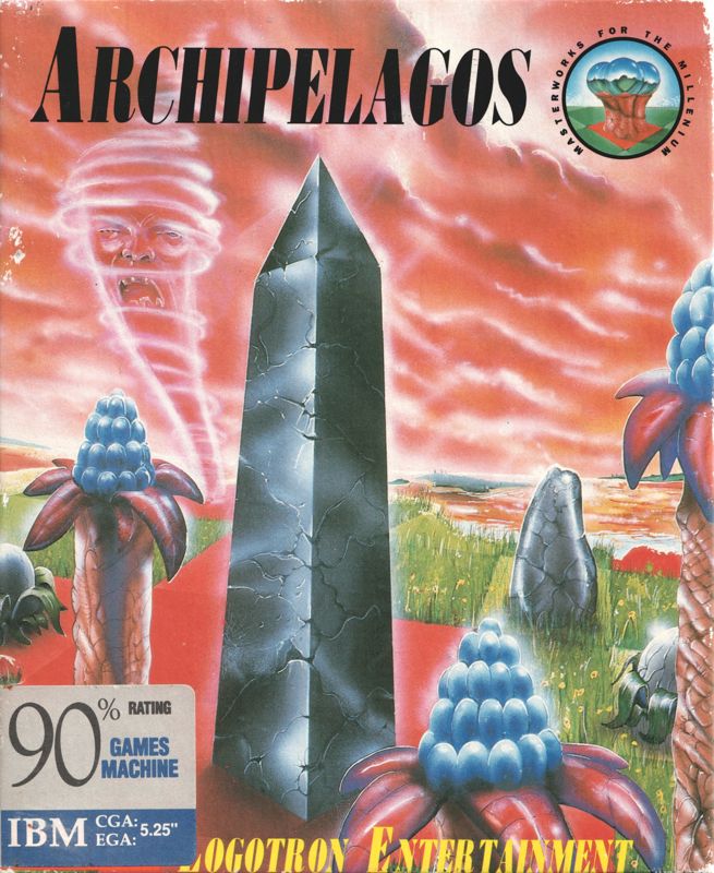 Front Cover for Archipelagos (DOS) (5,25" Floppy Release)