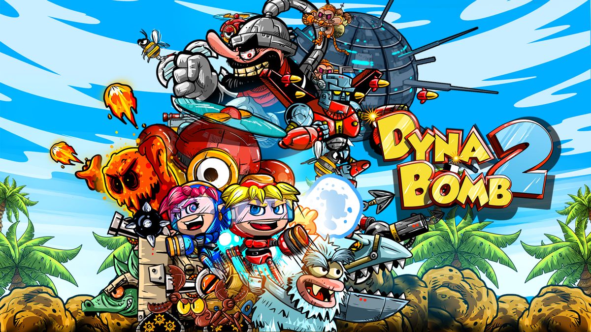 Front Cover for Dyna Bomb 2 (Nintendo Switch) (download release)