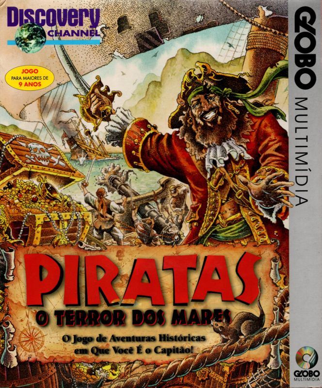 Front Cover for Pirates: Captain's Quest (Macintosh and Windows 16-bit)