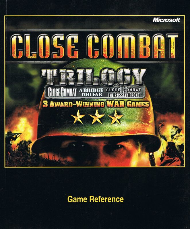 Manual for Close Combat Trilogy (Windows): Front
