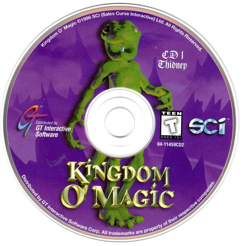 Media for Kingdom O' Magic (DOS): CD-ROM 1