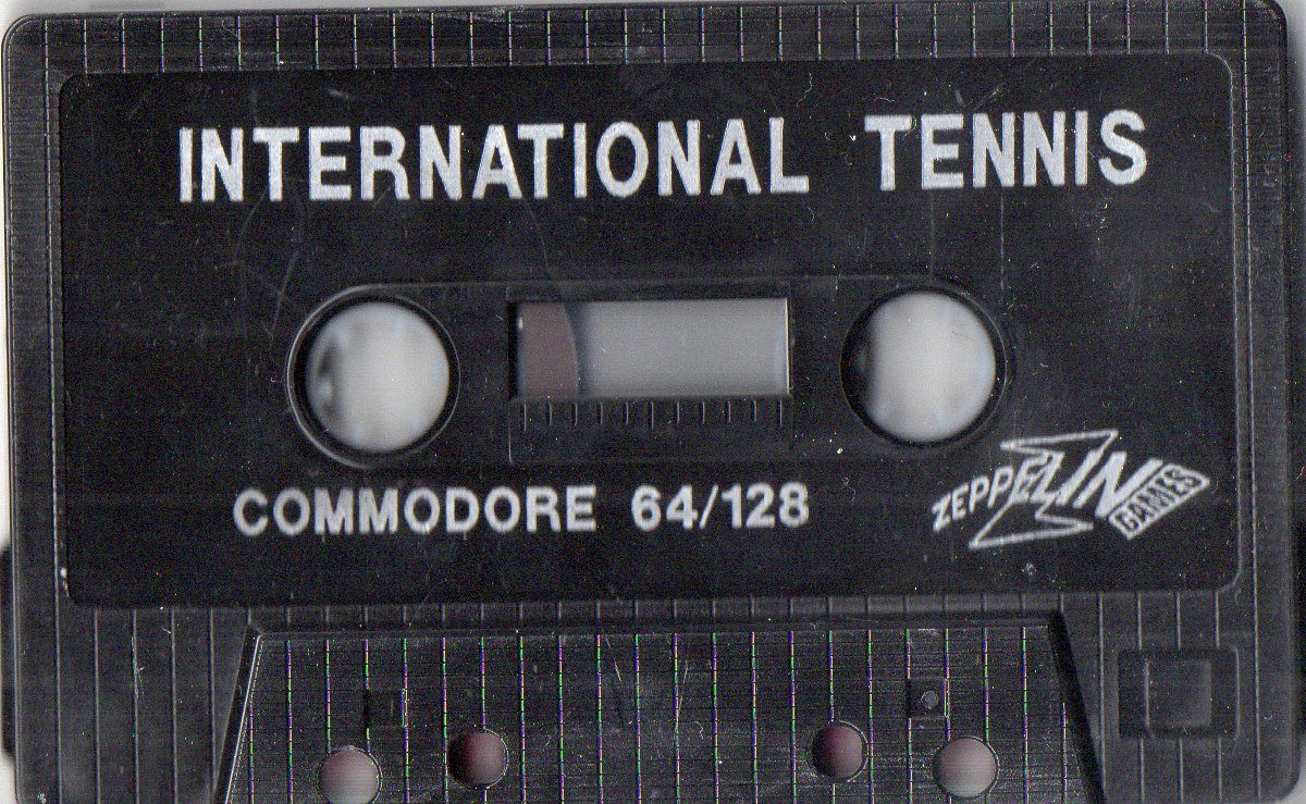 Media for International Tennis (Commodore 64)