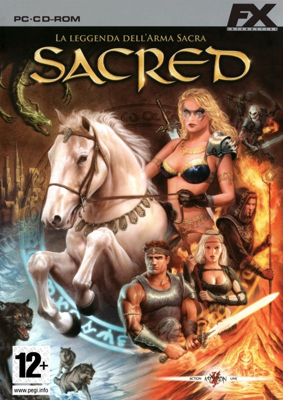 Front Cover for Sacred (Windows)