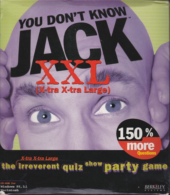 Front Cover for You Don’t Know Jack XXL: X-Tra X-Tra Large (Windows and Windows 3.x)