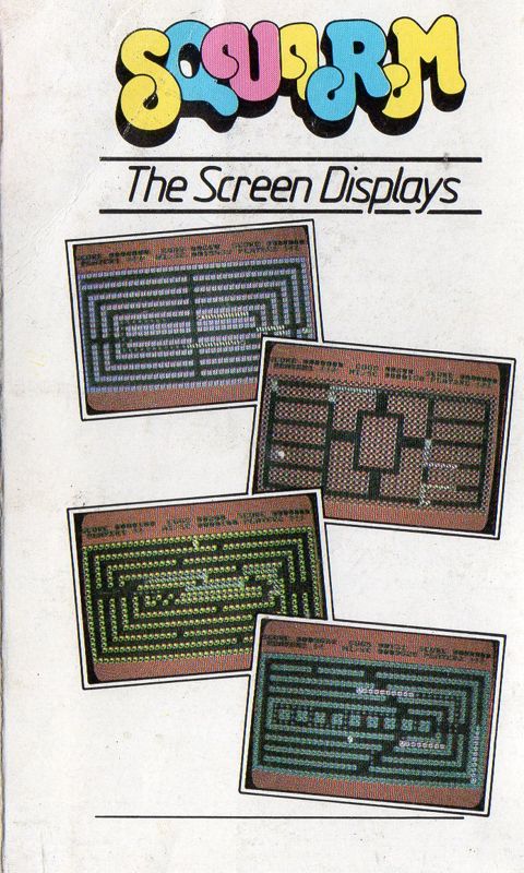 Inside Cover for Squirm (Commodore 16, Plus/4)