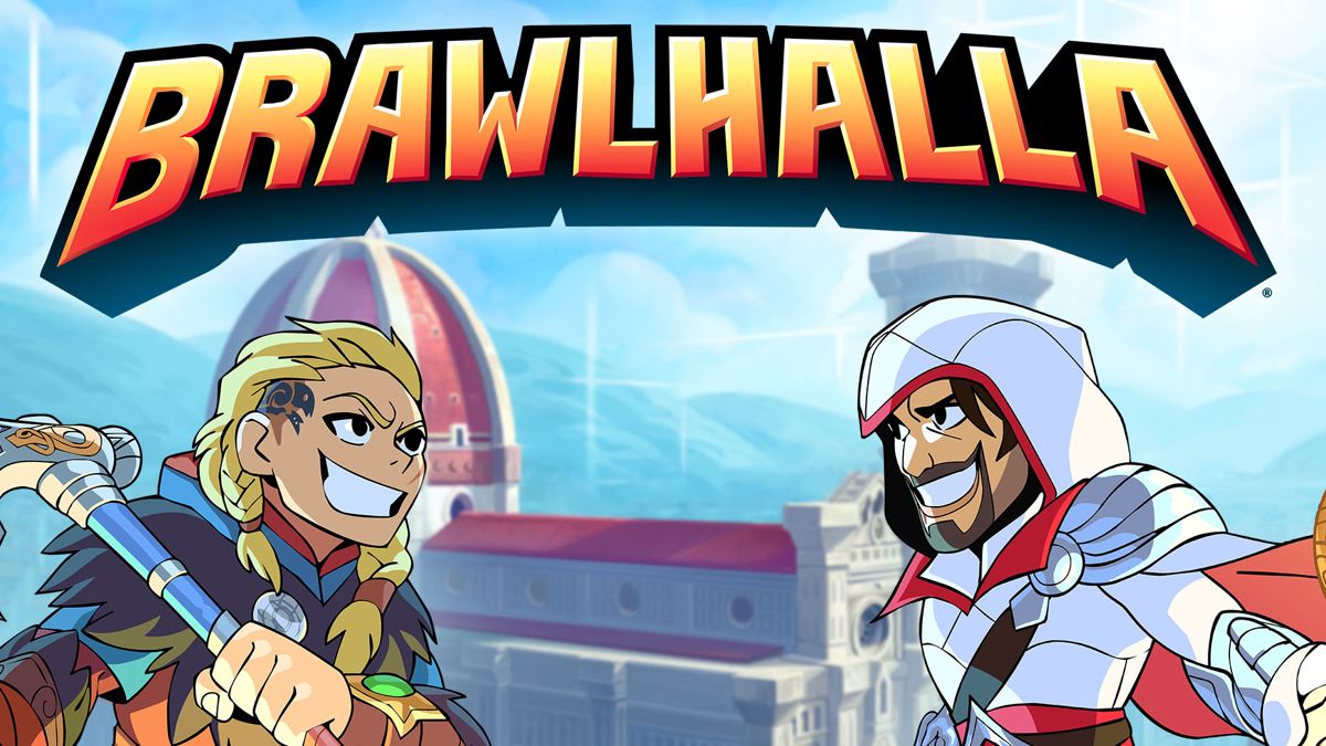 Front Cover for Brawlhalla (Nintendo Switch) (download release): Brawlhalla x Assassin's Creed - New Legend Ezio