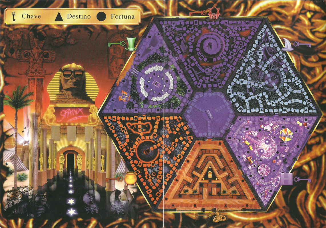 Reference Card for Atmosfear: The Third Dimension (Windows and Windows 3.x): Khufu - Back